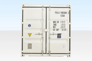 10Ft X 8Ft Shipping Container (One Trip) - White — 10Ft X 8Ft One Trip White1