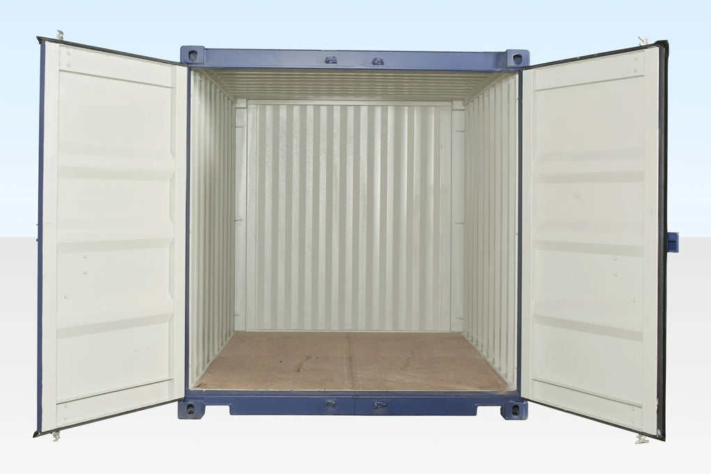 10Ft X 8Ft Shipping Container (One trip) - Blue — 10Ft X 8Ft Shipping Container One trip Blue1