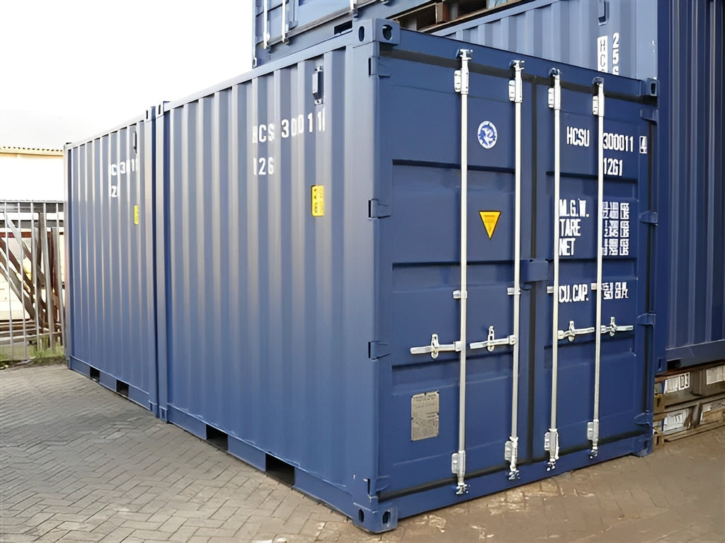 10Ft X 8Ft Shipping Container (One trip) - Blue — 10Ft X 8Ft Shipping Container1