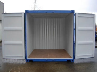 10Ft X 8Ft Shipping Container (One trip) - Blue — 10Ft X 8Ft Shipping Container2