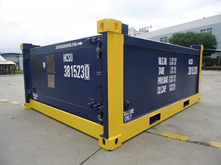 10ft DNV 2.7-1 Half Height Open Top Containers - Premium Quality — 10ft DNV 2.7 1 Half Height Open Top Containers