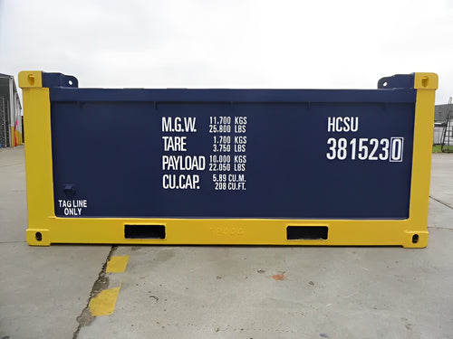 10ft DNV 2.7-1 Half Height Open Top Containers - Premium Quality — 10ft DNV 2.7 1 Half Height Open Top Containers1