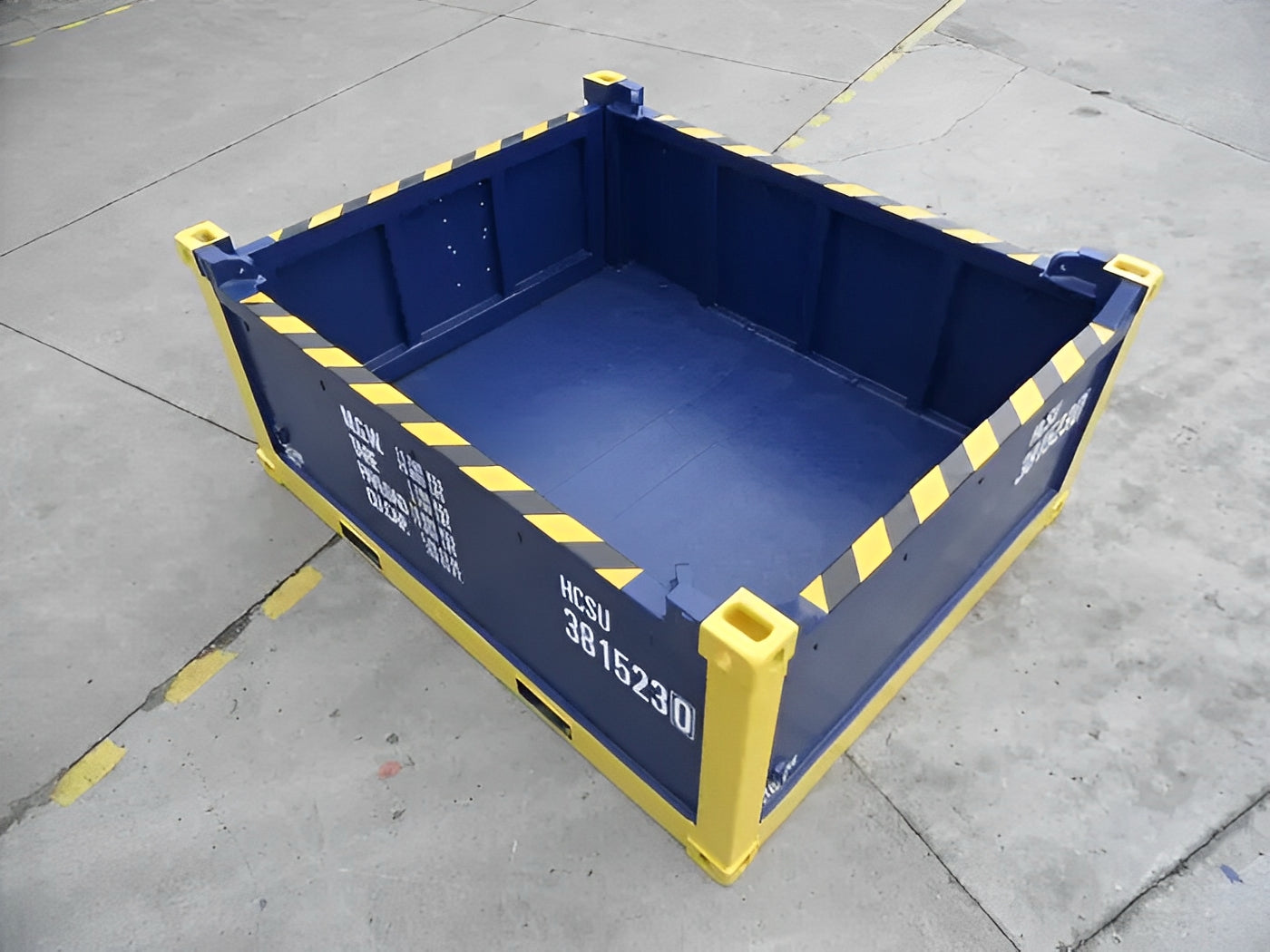 10ft DNV 2.7-1 Half Height Open Top Containers - Premium Quality — 10ft DNV 2.7 1 Half Height Open Top Containers2