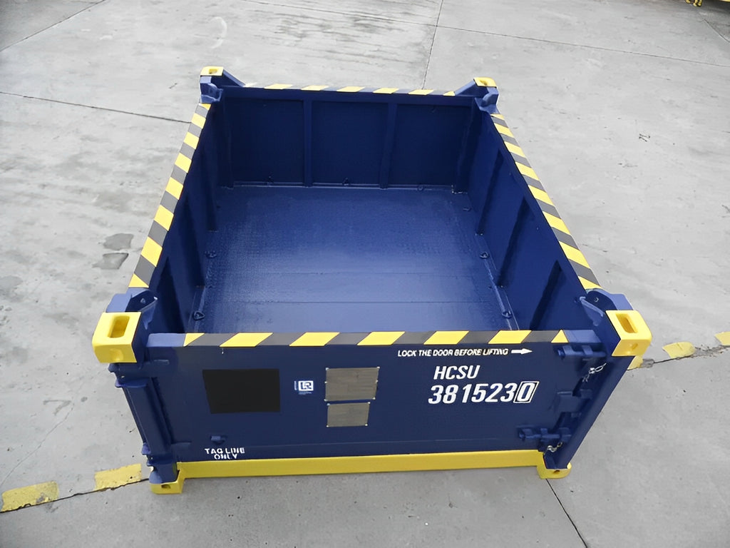10ft DNV 2.7-1 Half Height Open Top Containers - Premium Quality — 10ft DNV 2.7 1 Half Height Open Top Containers3