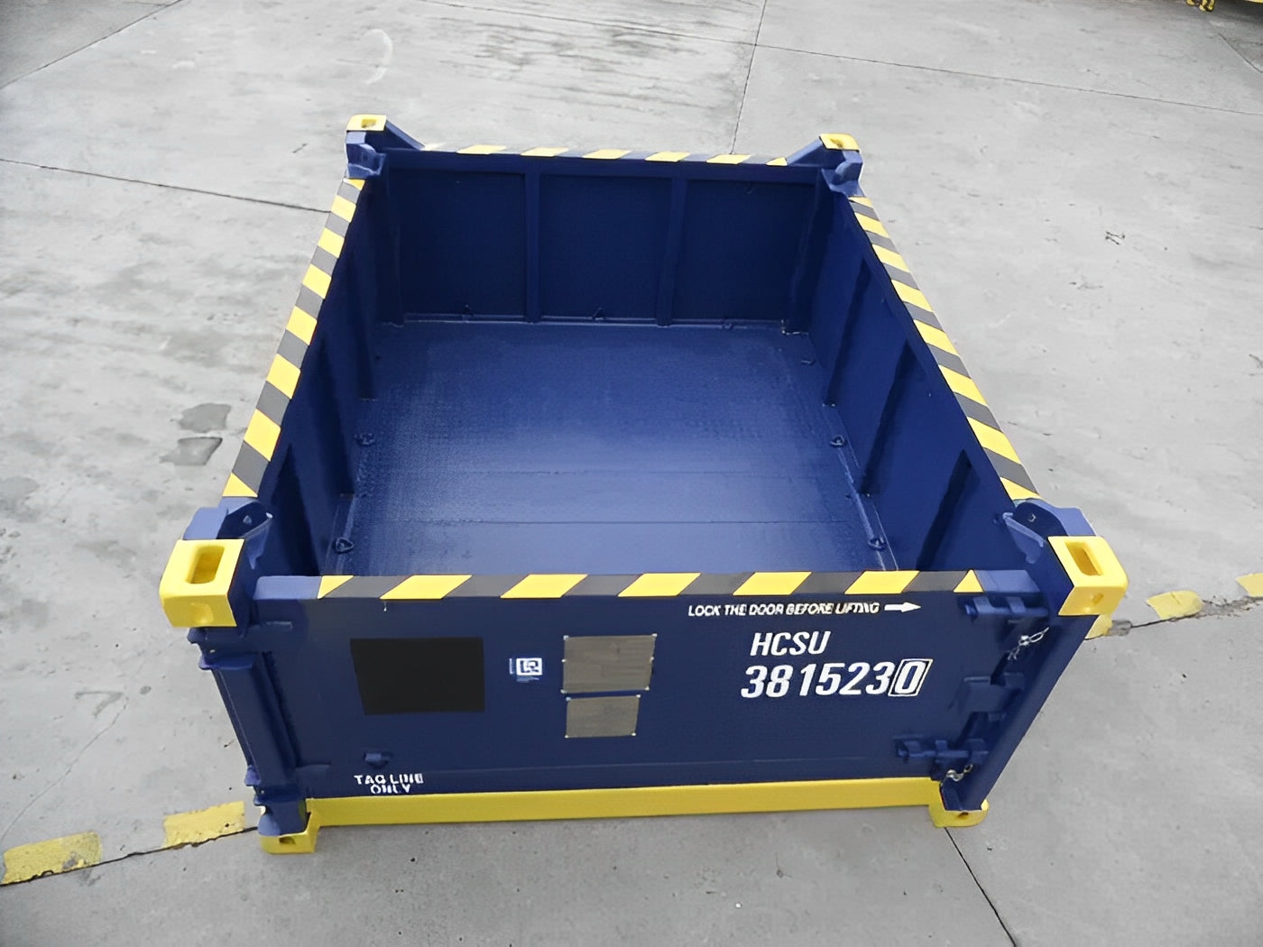 10ft DNV 2.7-1 Half Height Open Top Containers - Premium Quality — 10ft DNV 2.7 1 Half Height Open Top Containers3