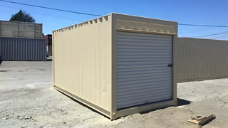 16Ft Storage Container With Roll-Up Door - Act Now — 16ft with rollup door1 1