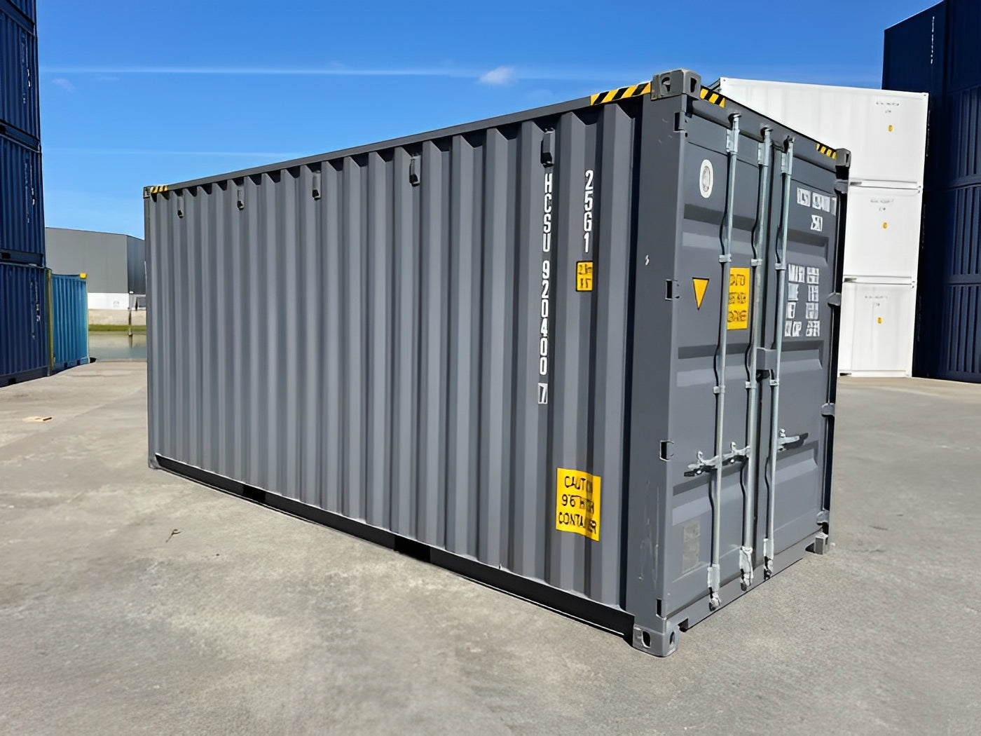 20Ft High Cube Container – One Trip (9FT 6′ High) — 20Ft High Cube Container5