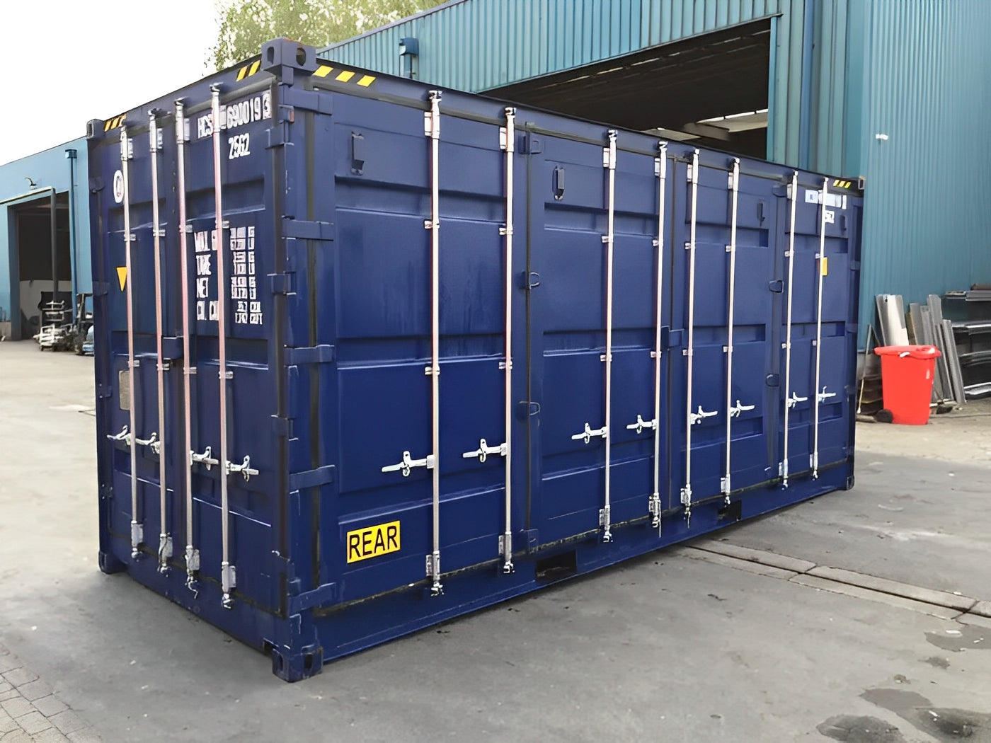 20Ft Open Side High Cube Container (9′ 6″ High) — 20Ft Open Side High Cube Container5
