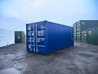 20Ft Shipping Container (One Trip) - Blue — 20Ft Shipping Container Blue 1