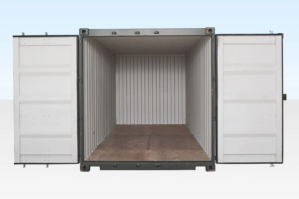 20Ft Shipping Container (One Trip) - Dark Green — 20Ft Shipping Container One Trip Dark Green2