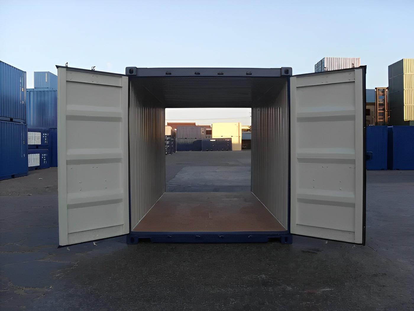 20Ft X 8Ft Tunnel Container (Double End Door) One Trip — exterior view