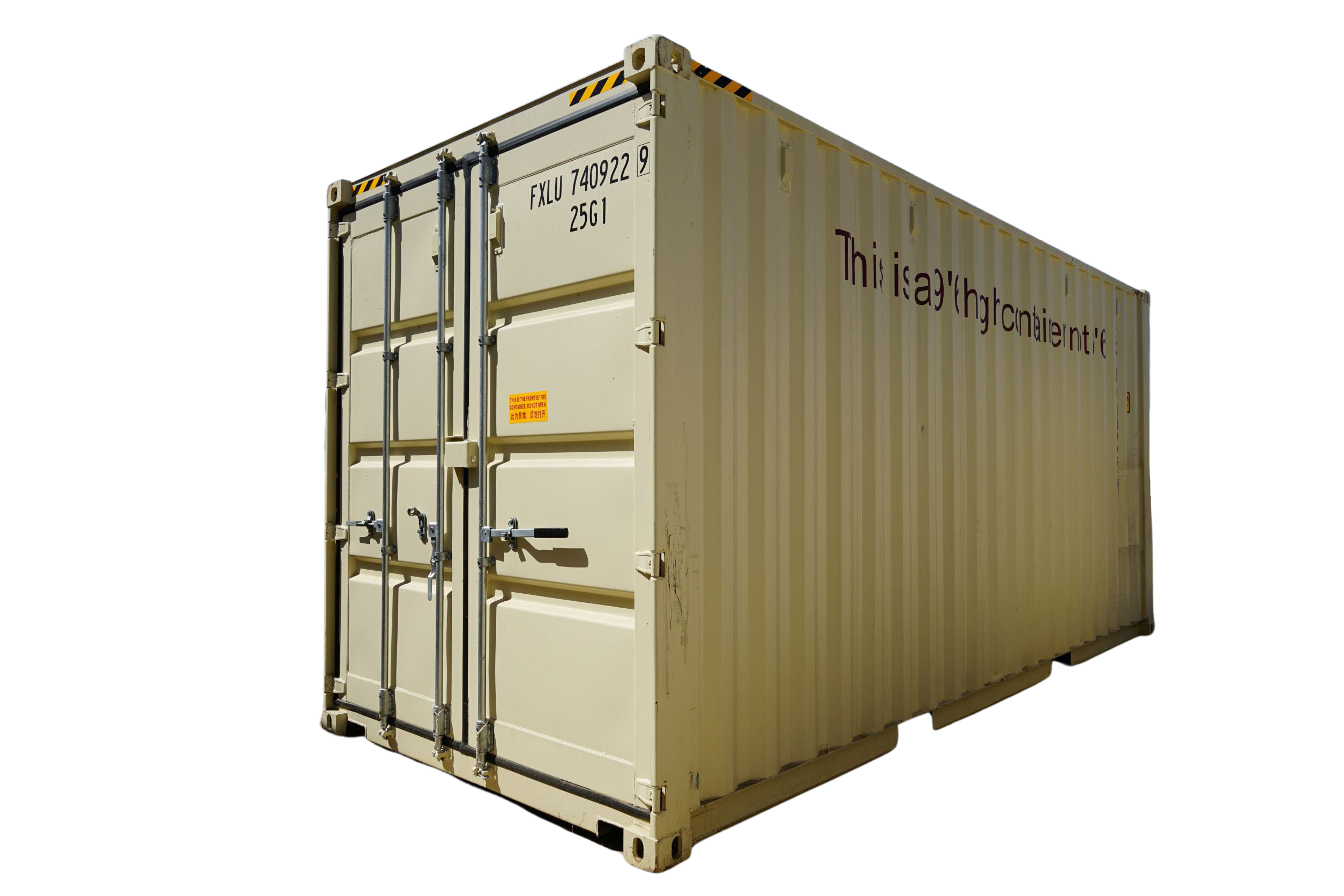 20' High Cube One Trip Container — 20 HighCubeOneTripDoubleDoor2 907de1a8 47b3 4c57 9eb6 06cf12ae91a9
