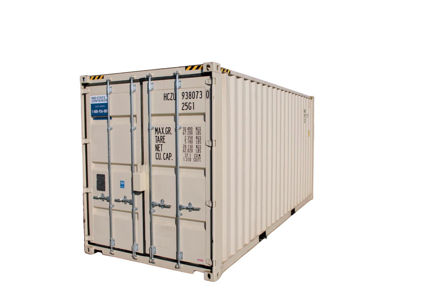 20' High Cube One Trip Container — 20 HighCubeOneTripper PS BG