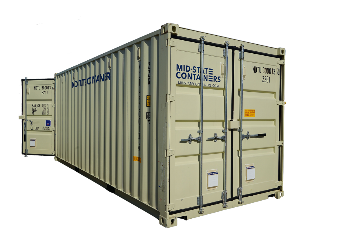 20' Standard One Trip Double Door Container — 20 OneTripperDoubleDoor PS BG 7dda683c 1c78 497d 80f2 5ae38196f5e7