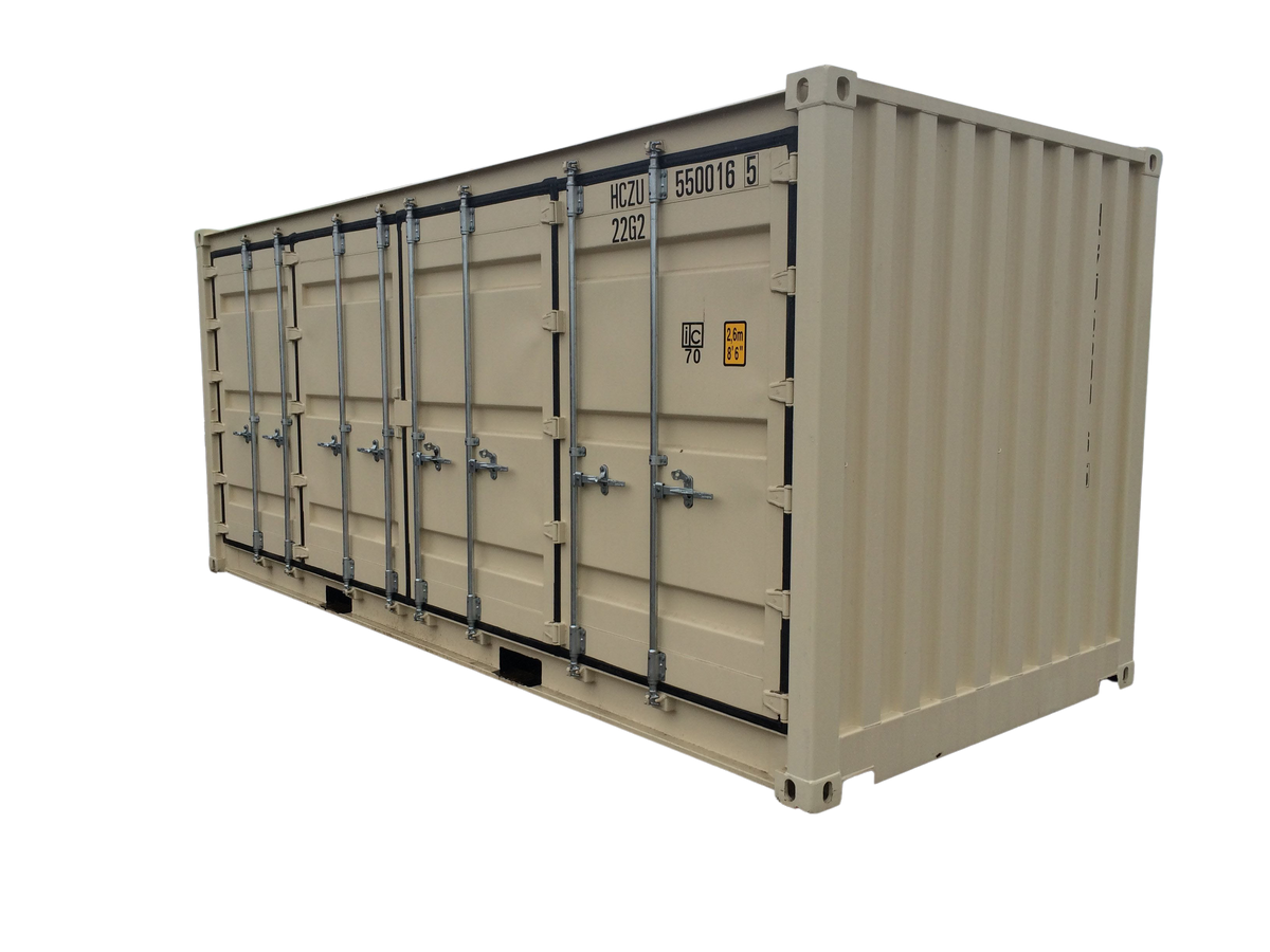 20' Standard Open Side Container — 20 OpenSideClosed PS BG