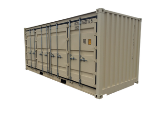 20' Standard Open Side Container — 20 OpenSideClosed PS BG