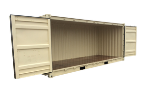 20' Standard Open Side Container — 20 OpenSideOpen PS BG