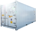 20' Standard Height New Refrigerated Container (Three Phase) — 20 ReeferThreePhaseFront ActuallyResized PS BG