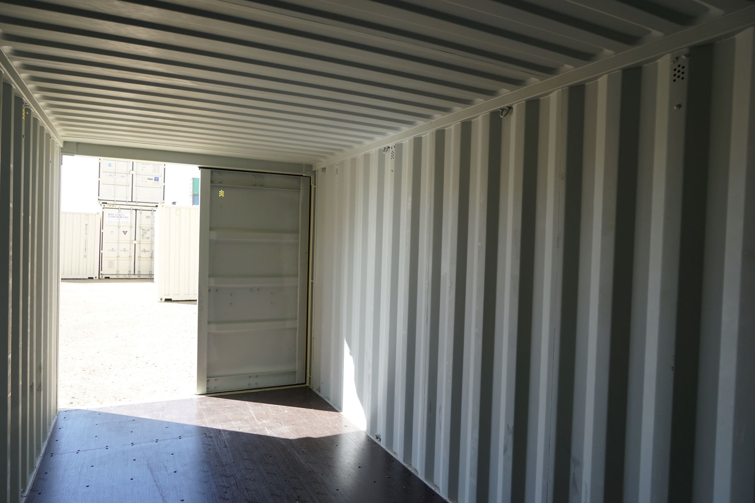 20' Standard One Trip Container — 20 S One Trip Interior Doors