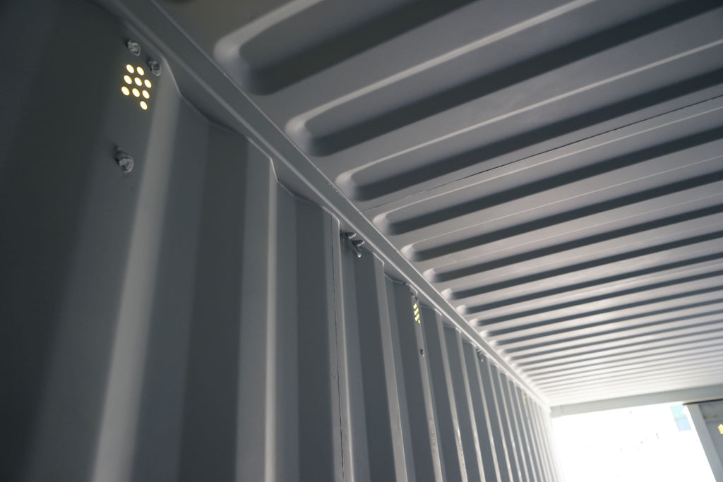 20' Standard One Trip Container — 20 S One Trip Interior Roof