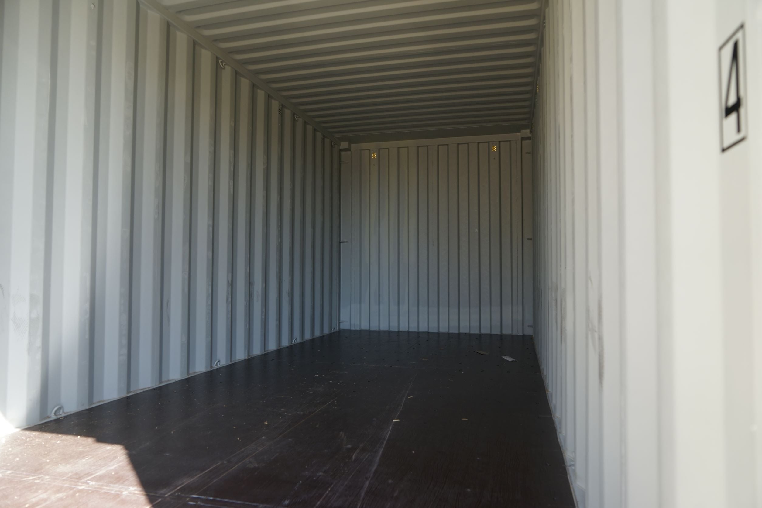 20' Standard One Trip Container — 20 S One Trip Interior Whole