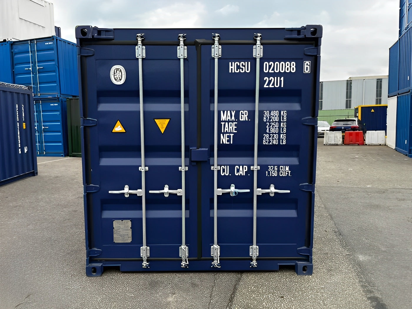 20Ft X 8Ft Used Shipping Container Open Top — 20ft Open Top1