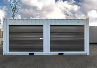 20ft Shipping Container With Double Roll-Up Doors — 20ft Shipping Container With Double Roll Up Doors1