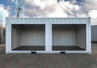 20ft Shipping Container With Double Roll-Up Doors — 20ft Shipping Container With Double Roll Up Doors2