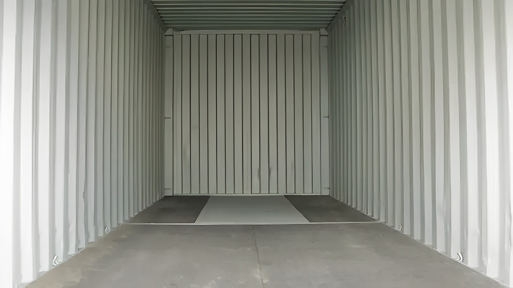 24ft Storage Container With Roll-Up Door — 24ft Storage Container with Roll Up Door2