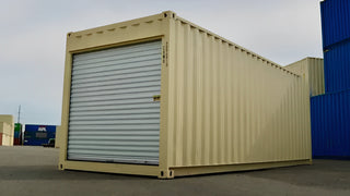 24ft Storage Container With Roll-Up Door — 24ft Storage Container with Roll Up Door3