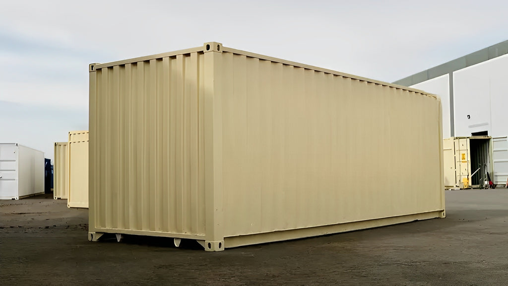 24ft Storage Container With Roll-Up Door — 24ft Storage Container with Roll Up Door4