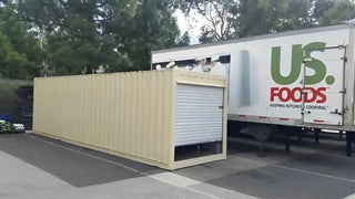 30ft Shipping Container With Roll-Up Door — 30ft Shipping Container with Roll Up Door