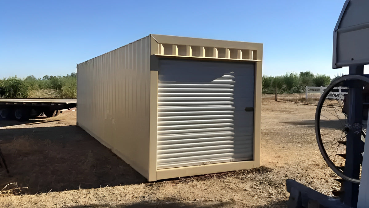 30ft Shipping Container With Roll-Up Door — 30ft Shipping Container with Roll Up Door2