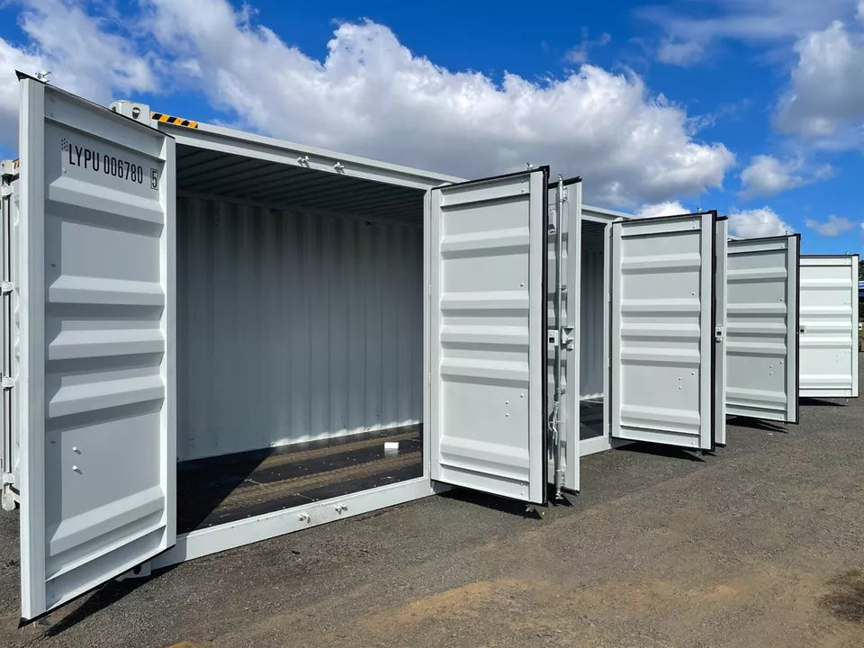 40FT High Cube Storage Shipping Container Conex w/4 Open Side Door 9.5′ Tall — 40FT High Cube Storage Shipping Container9