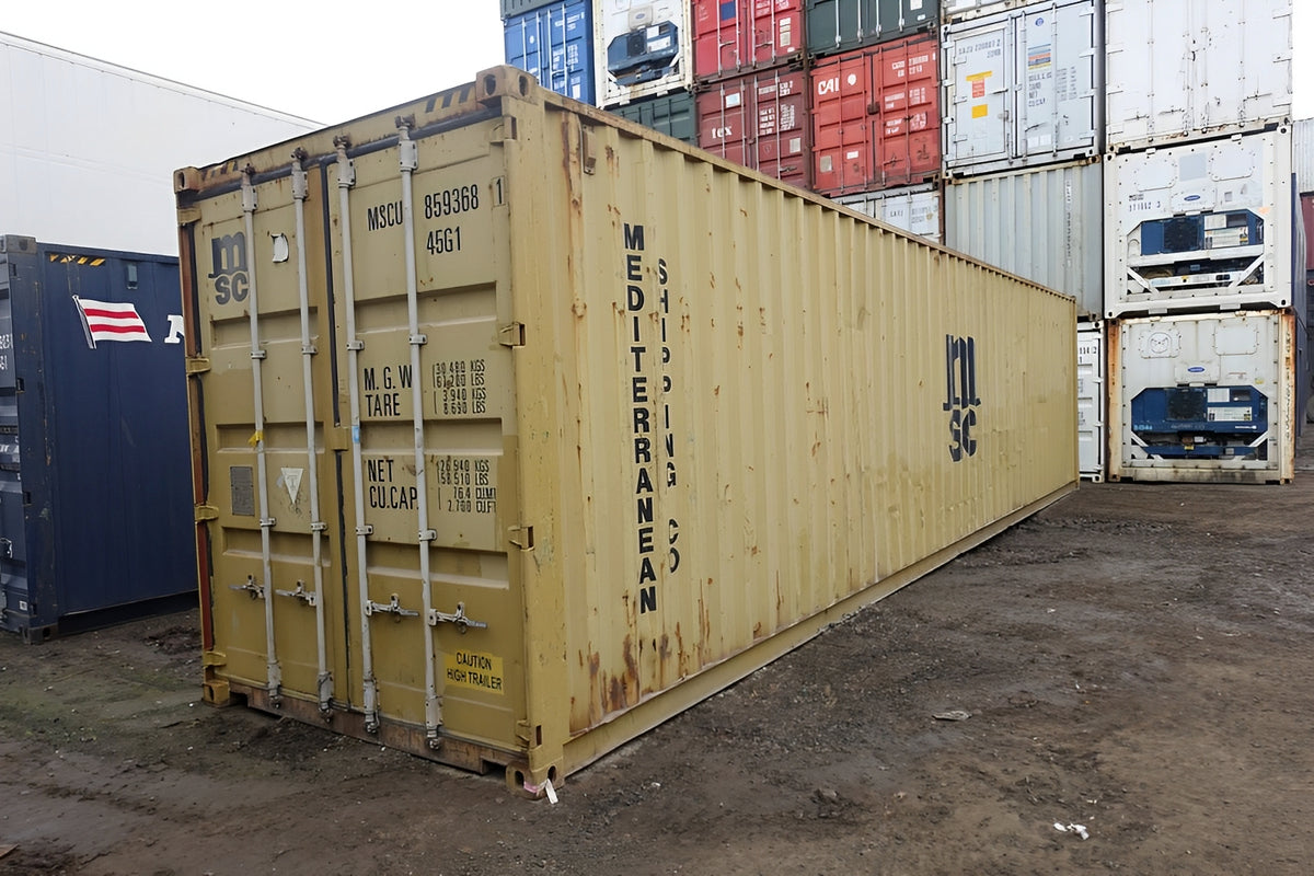 40Ft X 8Ft Used Shipping Container High Cube — 40Ft Used Shipping Container High Cube
