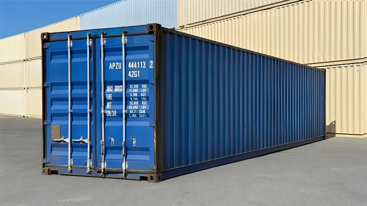40Ft X 8Ft Used Shipping Container – Standard - Get Now — exterior view
