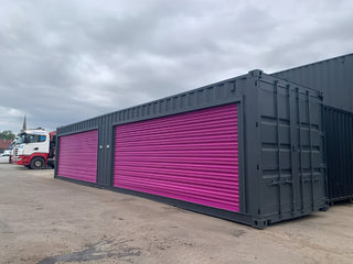 40Ft x 8Ft Shipping Container With Double Roll-Up Doors — 40Ft x 8Ft Shipping Container With Double Roll Up Doors