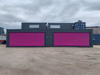 40Ft x 8Ft Shipping Container With Double Roll-Up Doors — 40Ft x 8Ft Shipping Container With Double Roll Up Doors1