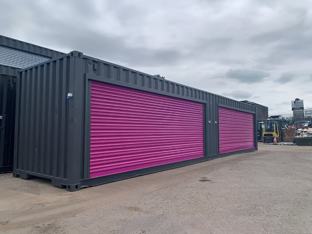 40Ft x 8Ft Shipping Container With Double Roll-Up Doors — 40Ft x 8Ft Shipping Container With Double Roll Up Doors3