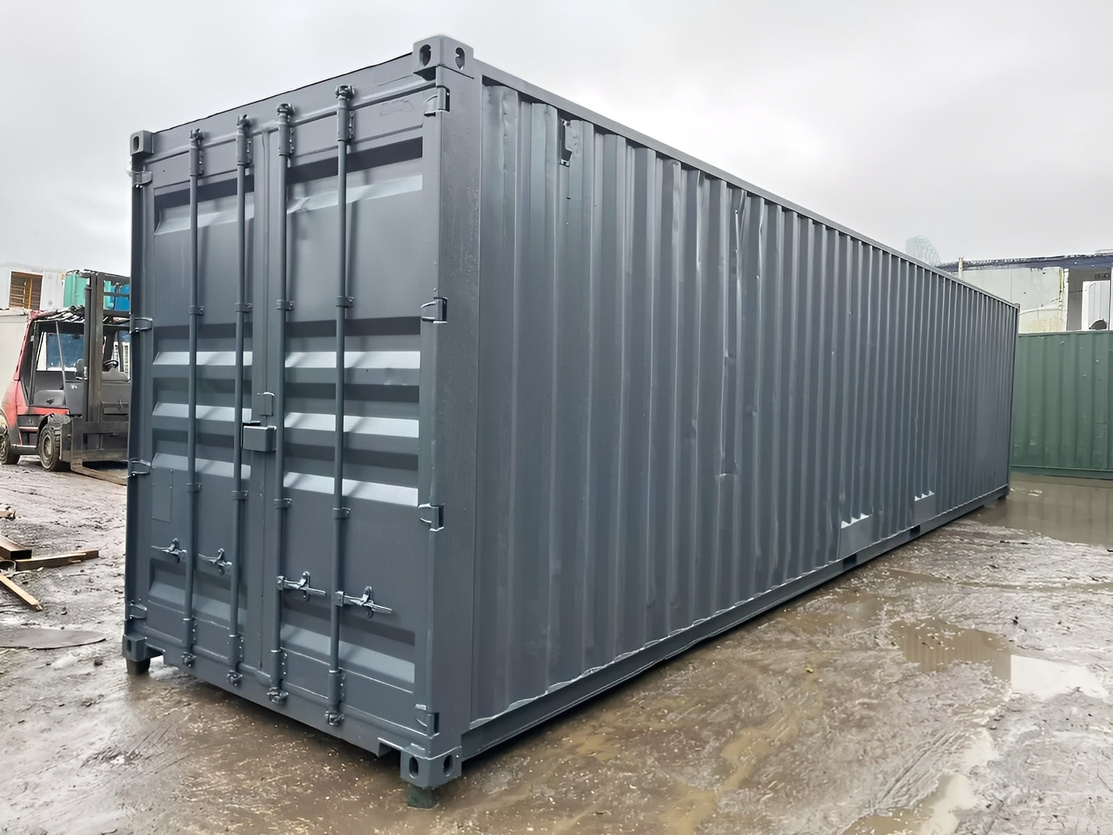 40Ft x 8Ft Shipping Container With Double Roll-Up Doors — 40Ft x 8Ft Shipping Container With Double Roll Up Doors8