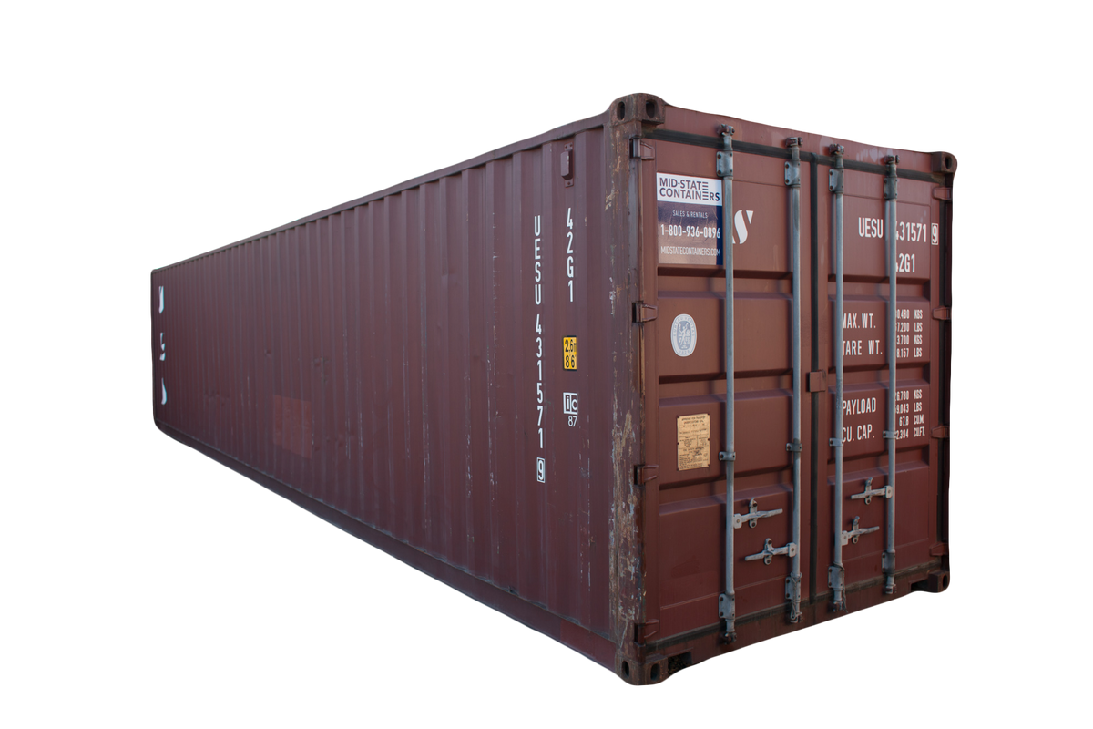 40' Standard Cargo Worthy Premium Container — 40 CargoWorthyPremiumGrade PS BG aec03b8a 33ba 4f91 a9ad ac99e663eef2