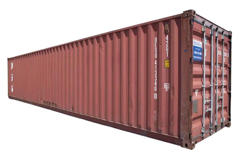 40' Standard Cargo Worthy Container — 40 CargoWorthy 2 PS BG