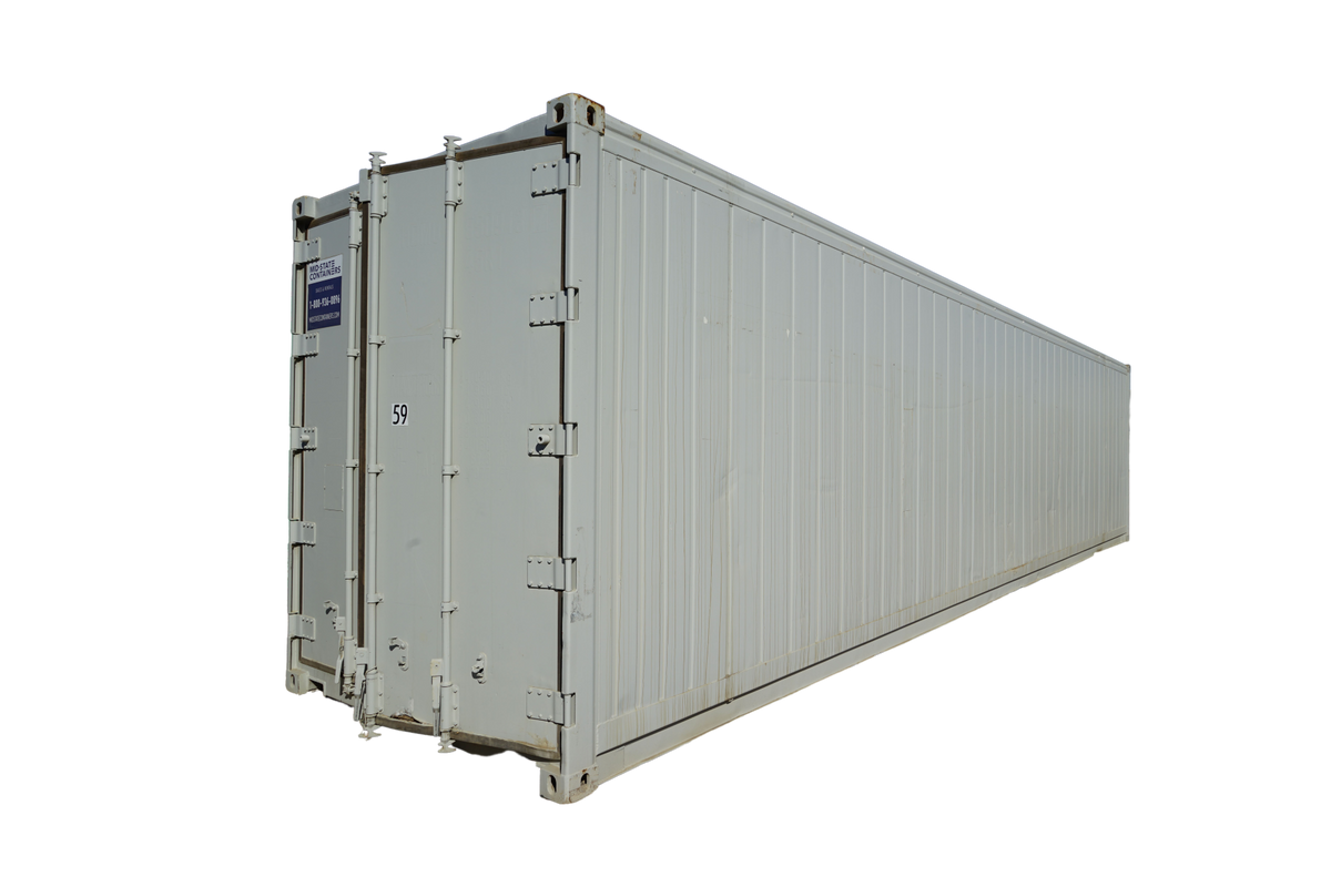 40' High Cube Used Insulated Container (Non-Working Refrigerated Container) — 40 HCInsulatedReeferFrontResized