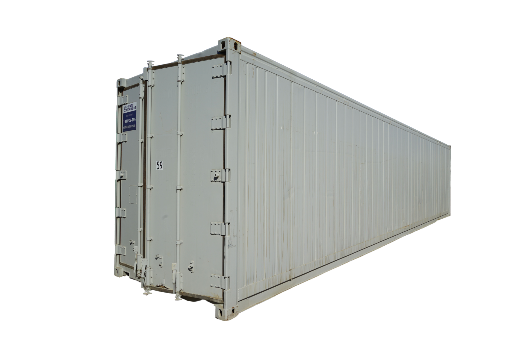 40' High Cube Used Insulated Container (Non-Working Refrigerated Container) — 40 HCInsulatedReeferFrontResized
