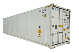 40' High Cube "One Trip" Refrigerated Container (Three Phase) — 40 HCWorkingReeferDualVoltageResized PS BG