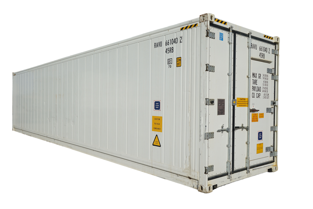 40' High Cube "One Trip" Refrigerated Container (Three Phase) — 40 HCWorkingReeferDualVoltageResized PS BG