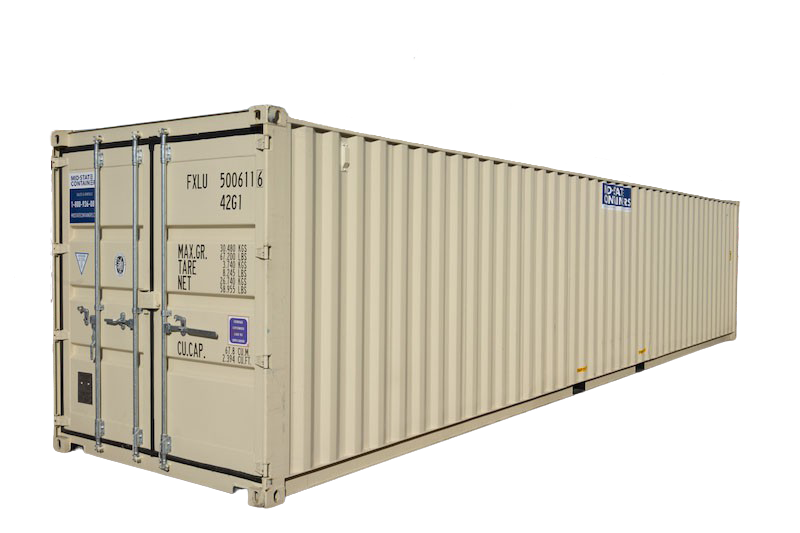 40' Standard One Trip Container — 40 OneTripper PS BG dda1370d a362 4c4e a644 857c5e060395