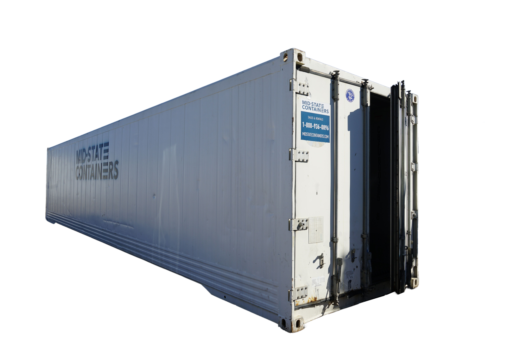 40' Standard Used Refrigerated Container (Three Phase) — 40 StandardReeferFrontResized