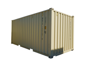 20' Standard One Trip Container — 40 Standard One Trip Back Left PS BG
