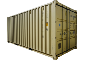20' Standard One Trip Container — 40 Standard One Trip Front Left PS BG